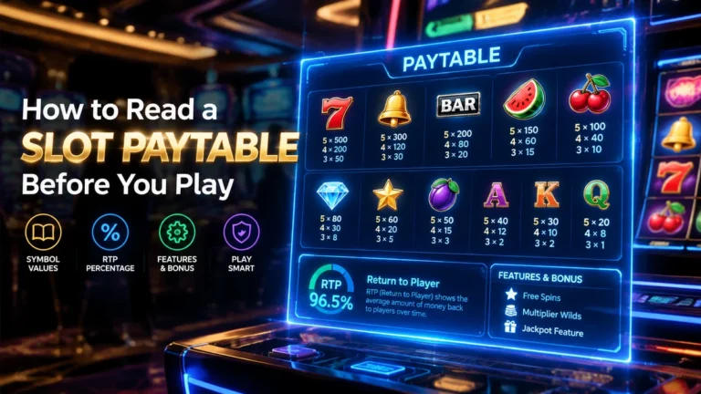 18 How To Read A Slot Paytable Guide Guide Banner